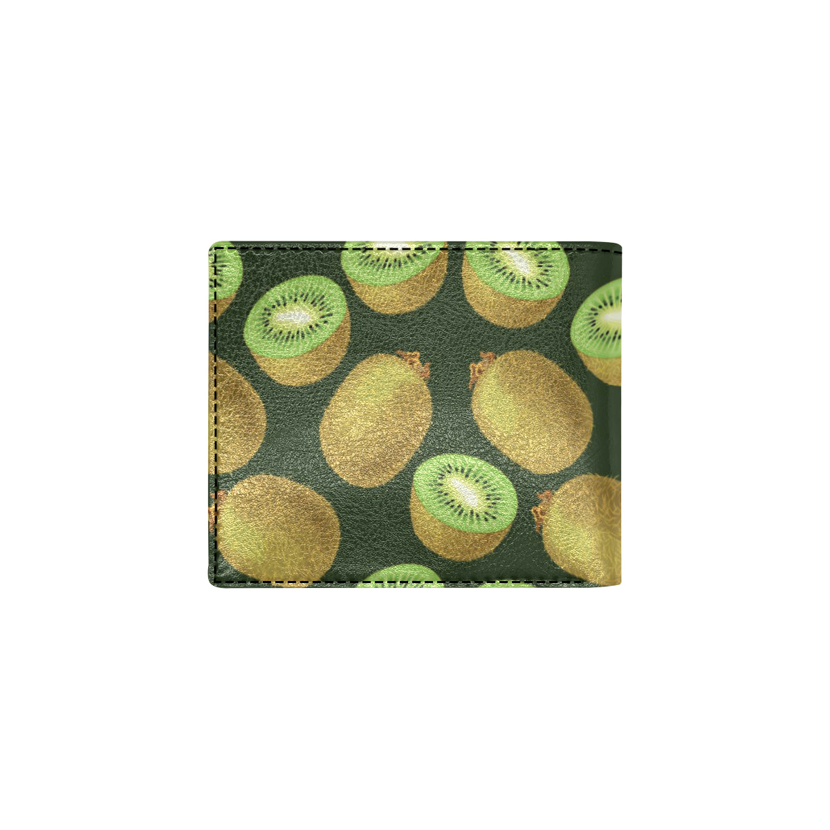Kiwi Pattern Print Design KW04 Men's ID Card Wallet