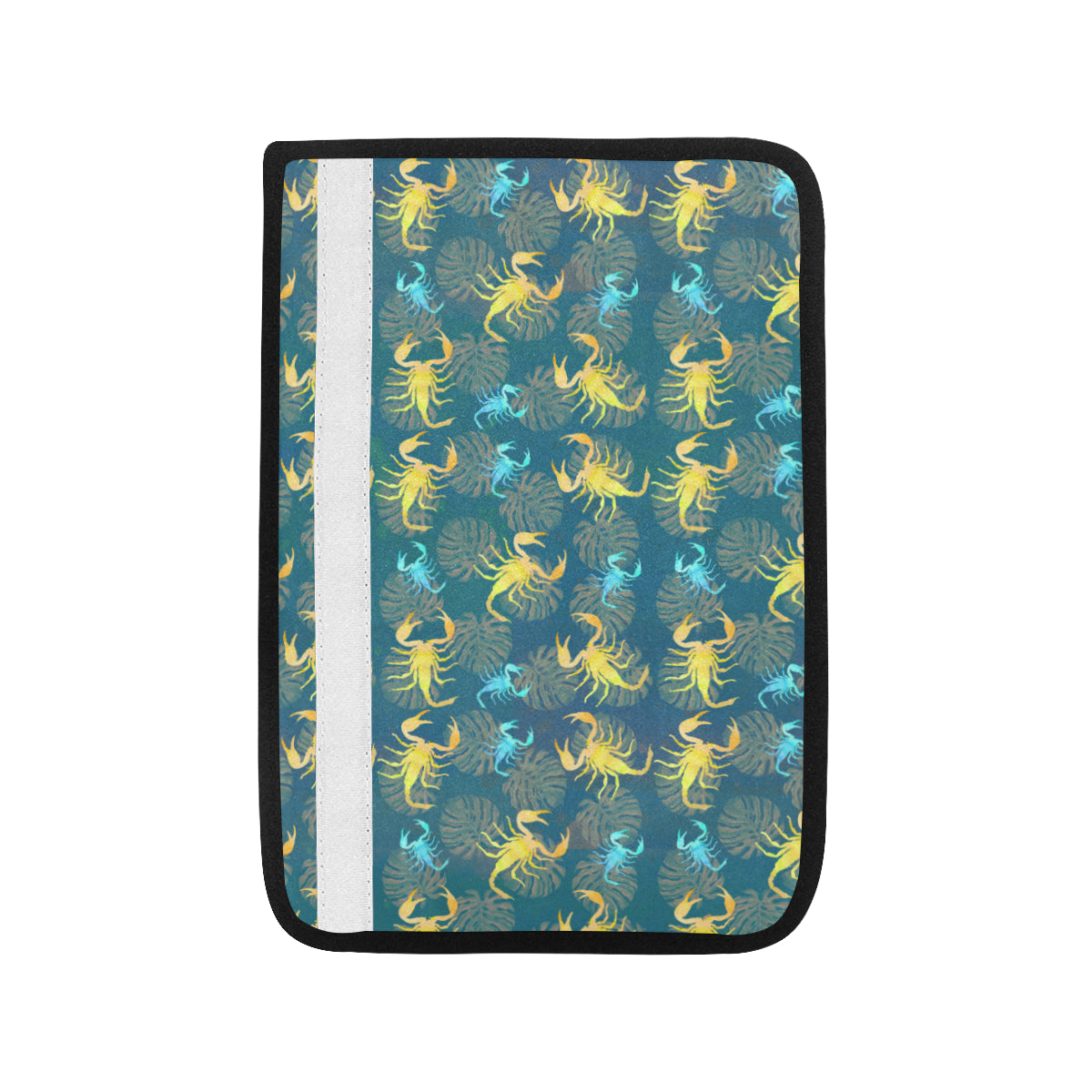 Scorpion Pattern Print Design 02 Car Seat Belt Cover