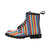 Mexican Blanket Stripe Print Pattern Women's Boots