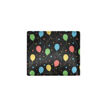 Ballon Colorful Pattern Print Design 04 Men's ID Card Wallet