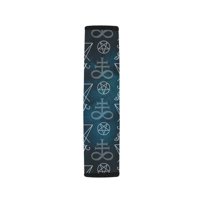 Pentagram Pattern Print Design A03 Car Seat Belt Cover