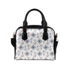 Anchor Pattern Print Design 06 Shoulder Handbag