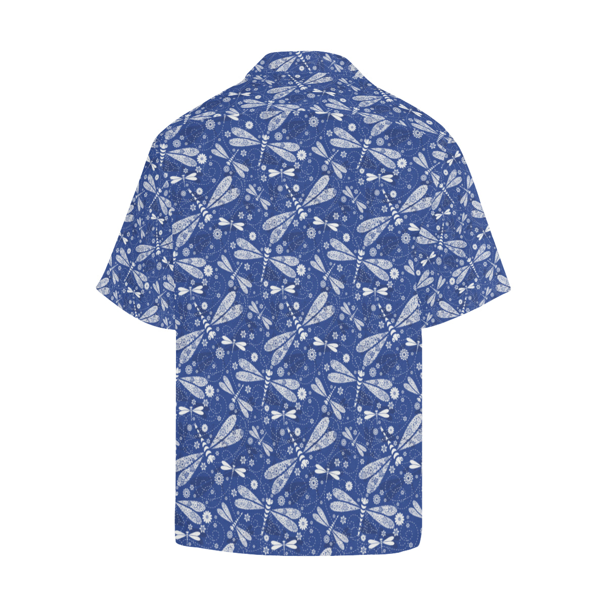 Dragonfly Pattern Print Design 03 Men's Hawaiian Shirt