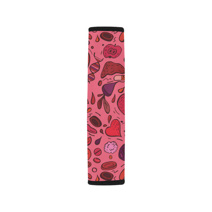 Phlebotomist Pattern Print Design A01 Car Seat Belt Cover
