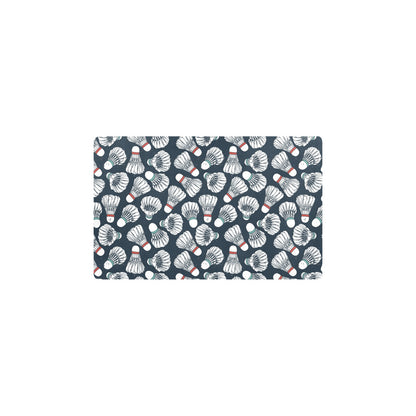 Badminton Ball Pattern Print Design 01 Kitchen Mat