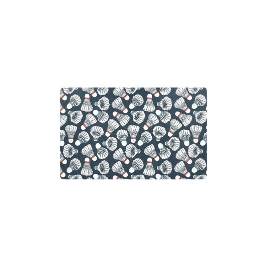 Badminton Ball Pattern Print Design 01 Kitchen Mat
