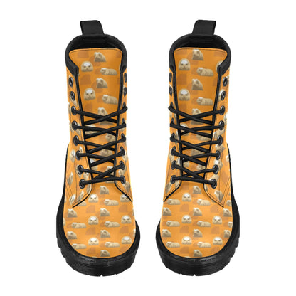 Guinea Pig Print Design LKS403 Women's Boots