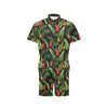 Bird Of Paradise Pattern Print Design BOP010 Men's Romper