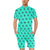 Shark Fin Pattern Men's Romper