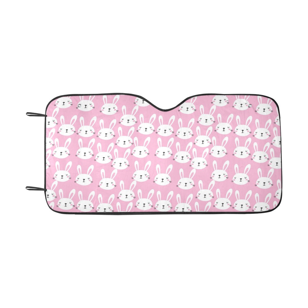 Rabbit Print Design LKS401 Car front Windshield Sun Shade