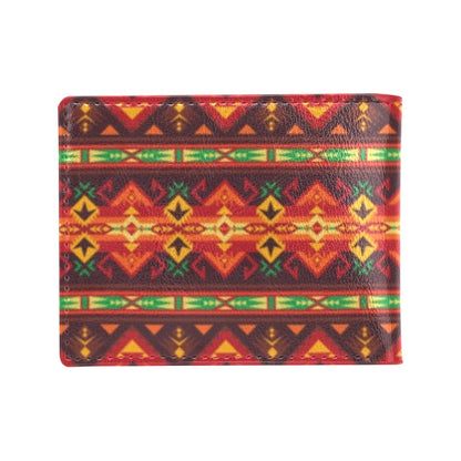 Southwest Pattern Print Design LKS309 Men's ID Card Wallet