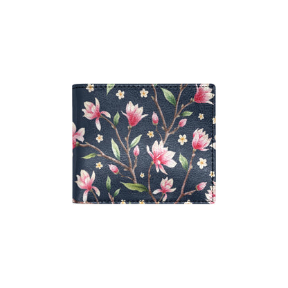 Magnolia Pattern Print Design MAG09 Men's ID Card Wallet