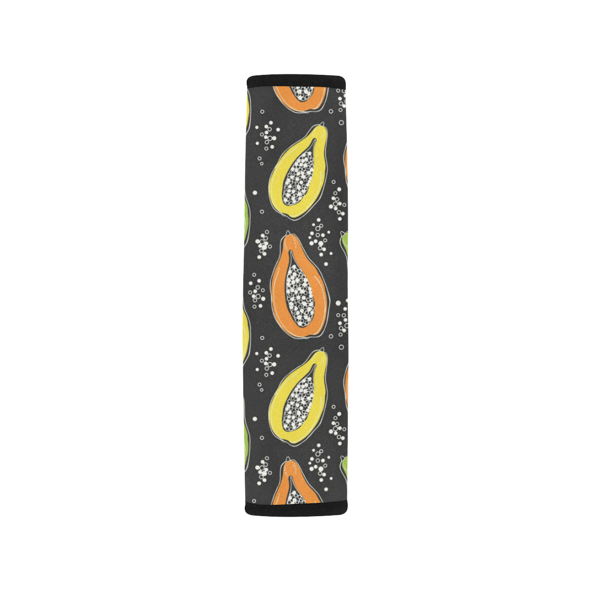 Papaya Pattern Print Design PP05 Car Seat Belt Cover