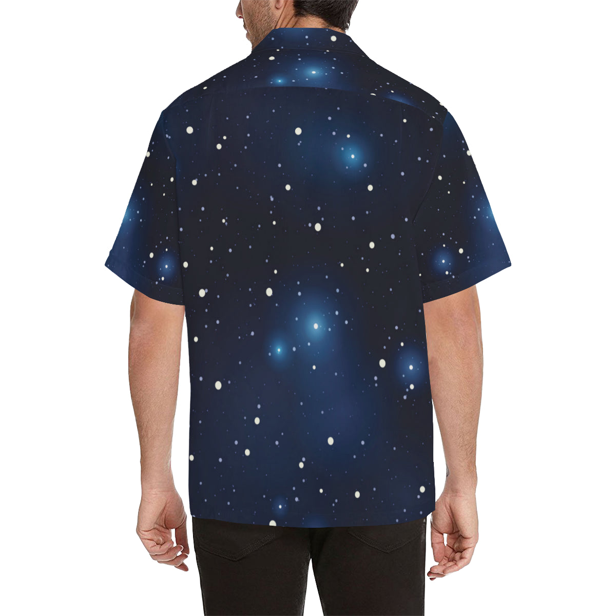 Night sky Pattern Print Design A02 Men's Hawaiian Shirt