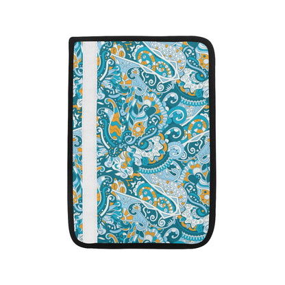 Funky Retro Pattern Print Design A03 Car Seat Belt Cover