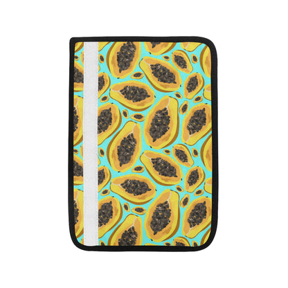 Papaya Pattern Print Design PP03 Car Seat Belt Cover