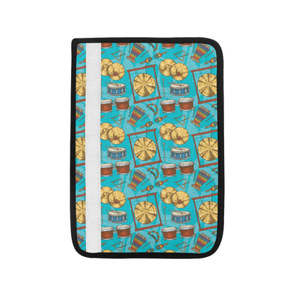 Percussion Pattern Print Design 03 Car Seat Belt Cover