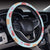 Chihuahua Pattern Print Design 05 Steering Wheel Cover with Elastic Edge