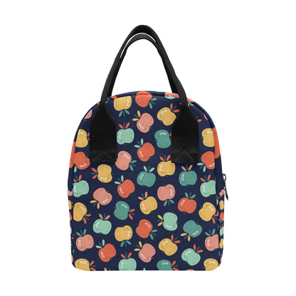 Apple Pattern Print Design AP09 Insulated Lunch Bag