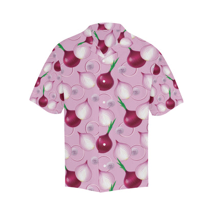 Onion Pattern Print Design A01 Men's Hawaiian Shirt
