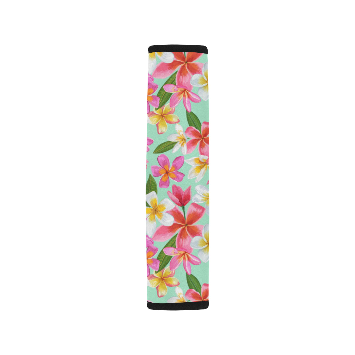 Plumeria Pattern Print Design PM014 Car Seat Belt Cover