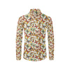 Butterfly Pattern Print Design 02 Men's Long Sleeve Shirt