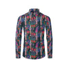 Barracuda with Folwer Pattern Print Design 01 Men's Long Sleeve Shirt