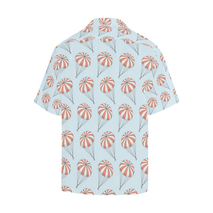 Skydiving Pattern Print Design 01 Men's Hawaiian Shirt