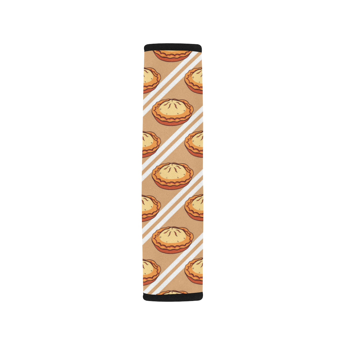 Pie Pattern Print Design A02 Car Seat Belt Cover