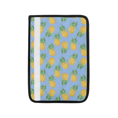 Pineapple Pattern Print Design A04 Car Seat Belt Cover