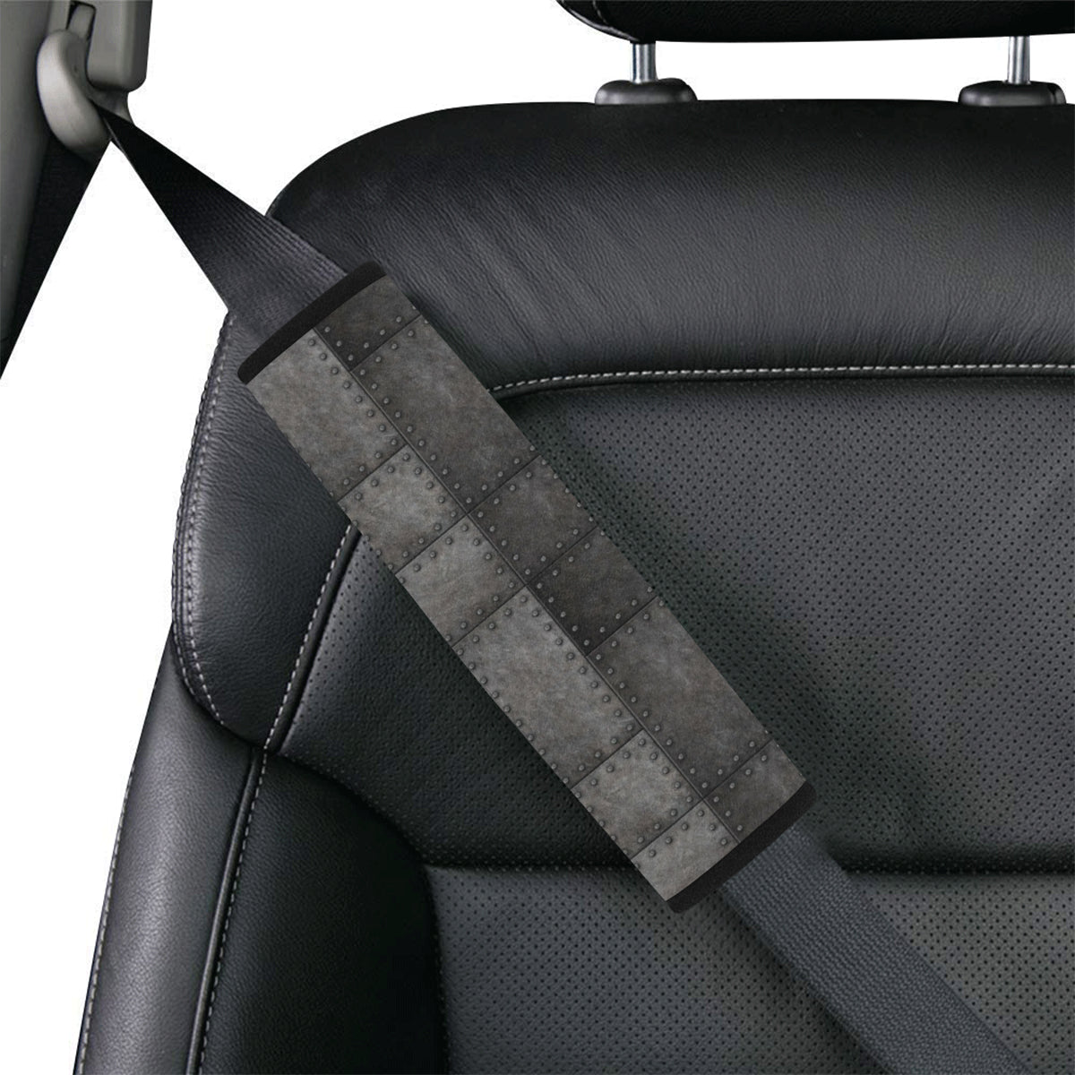 Armor Pattern Print Design 02 Car Seat Belt Cover