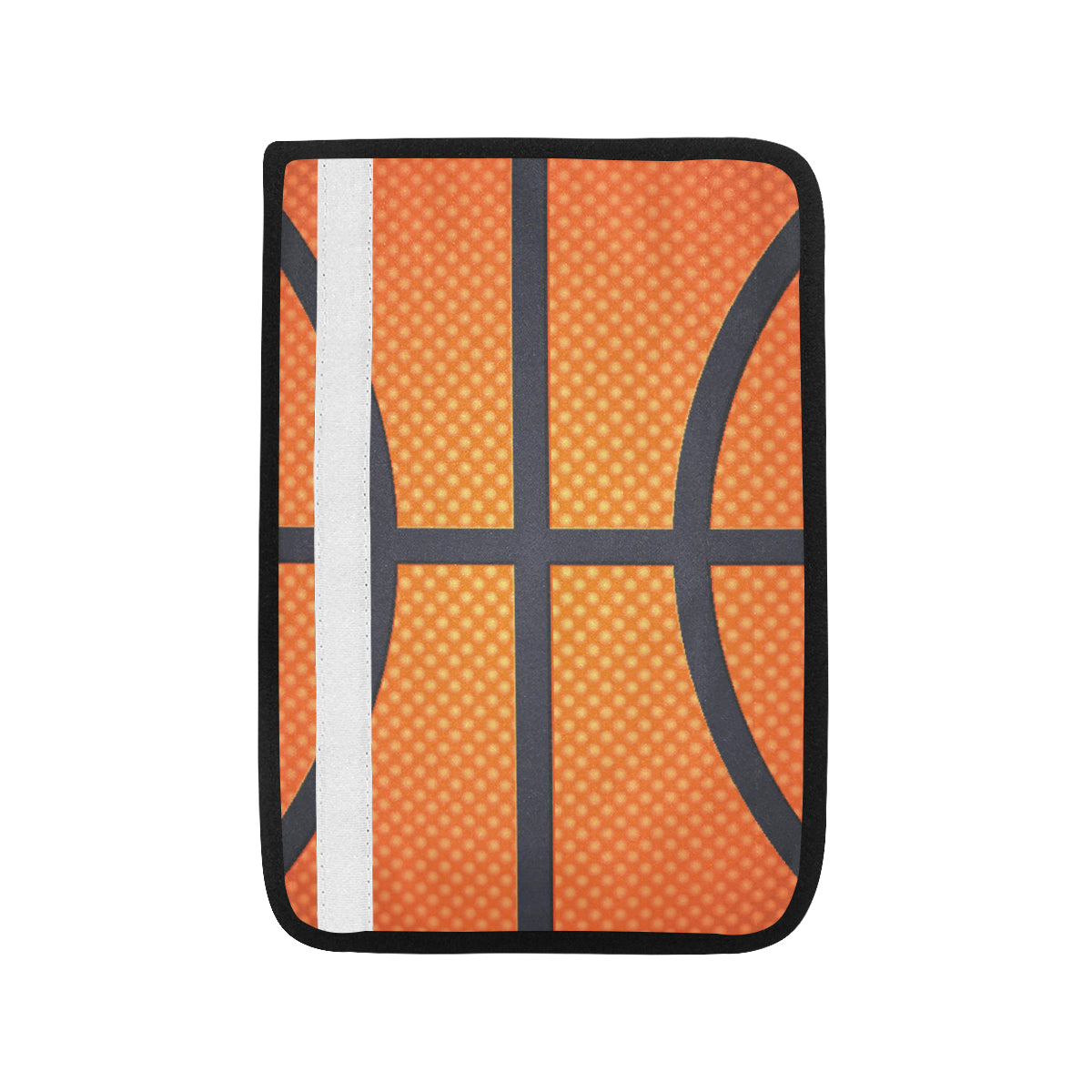 Basketball Texture Print Pattern Car Seat Belt Cover
