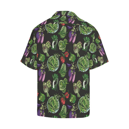 Lettuce Pattern Print Design 01 Men's Hawaiian Shirt