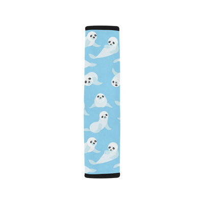 Sea Lion Cute Pattern Print Design 03 Car Seat Belt Cover