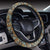 Mandala Pattern Print Design 05 Steering Wheel Cover with Elastic Edge