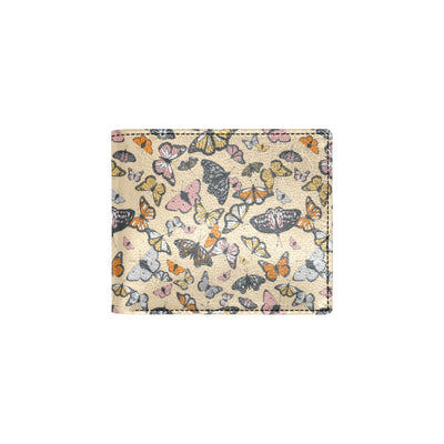 Butterfly Pattern Print Design 04 Men's ID Card Wallet