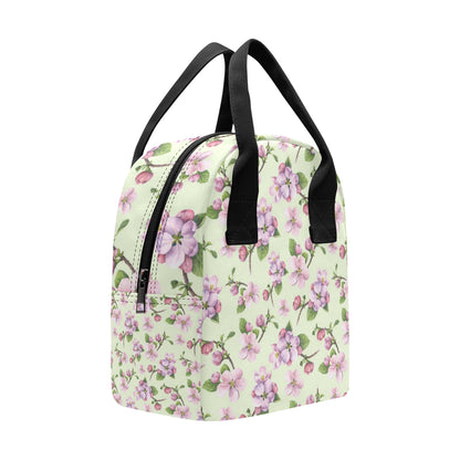 Apple blossom Pattern Print Design AB05 Insulated Lunch Bag