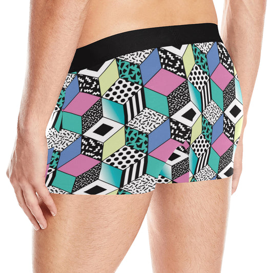 90s Pattern Print Design 3 Men's Boxer Briefs