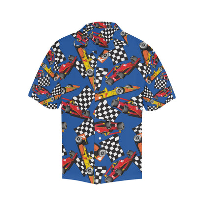 Racing Pattern Print Design A01 Men's Hawaiian Shirt