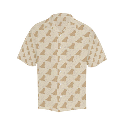 Chinese Shar Pei Pattern Print Design 01 Men's Hawaiian Shirt