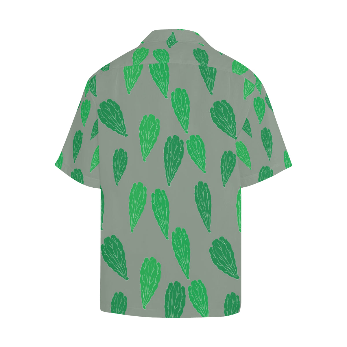 Lettuce Pattern Print Design 02 Men's Hawaiian Shirt