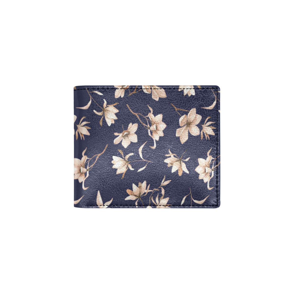 Beautiful Floral Pattern Men's ID Card Wallet