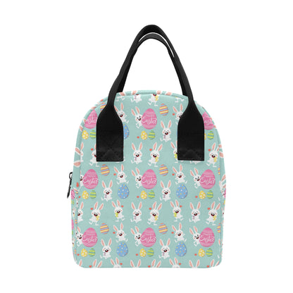 Easter Eggs Pattern Print Design RB014 Insulated Lunch Bag