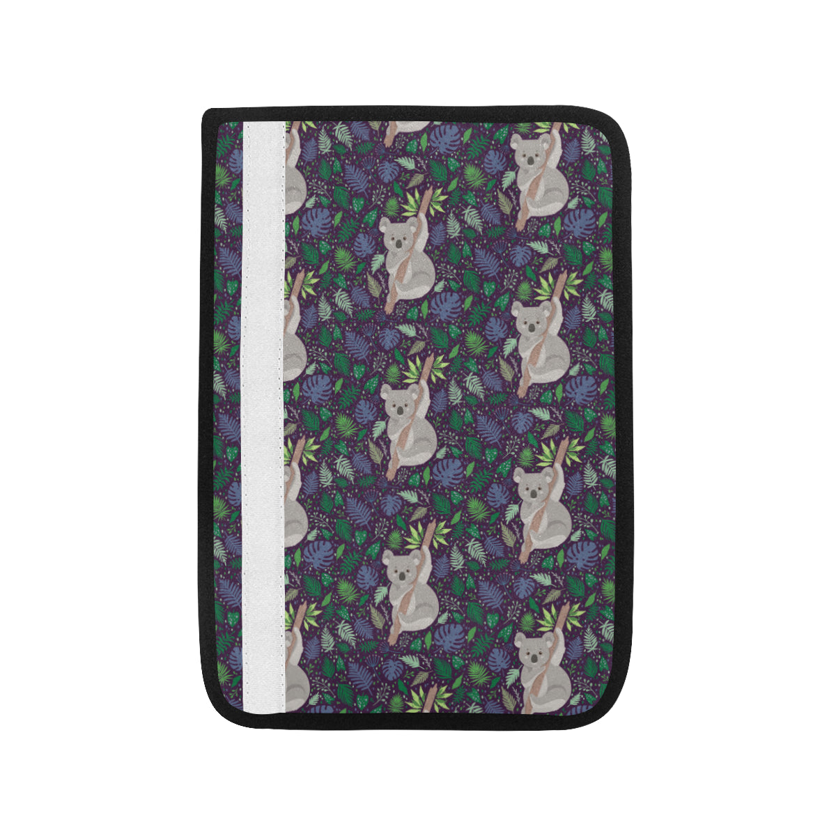 Koala Pattern Print Design 06 Car Seat Belt Cover