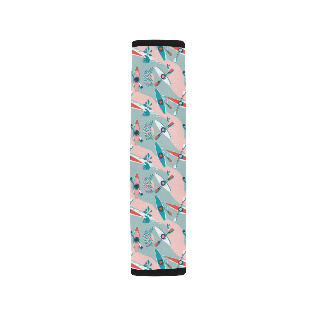 Kayak Pattern Print Design 05 Car Seat Belt Cover