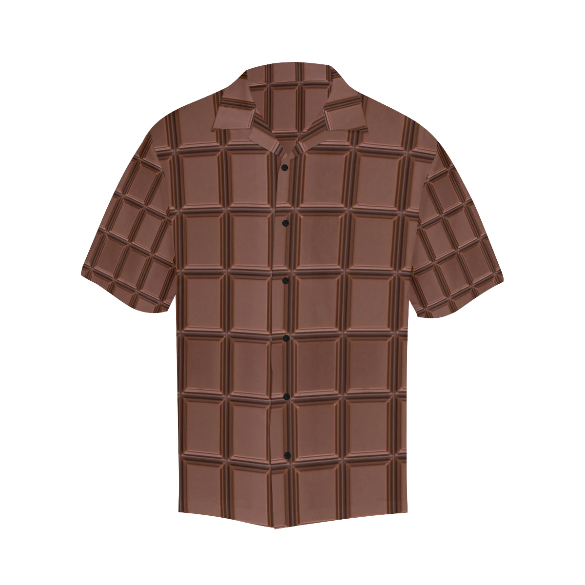 Chocolate Pattern Print Design 03 Men's Hawaiian Shirt