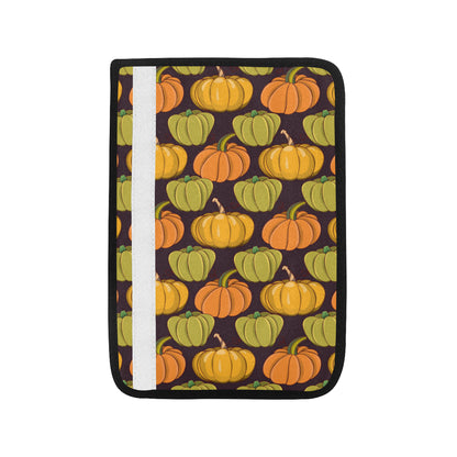 Pumpkin Pattern Print Design A01 Car Seat Belt Cover