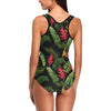 Bird Of Paradise Pattern Print Design BOP010 Women Swimsuit