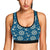 Anchor Pattern Print Design 01 Sports Bra