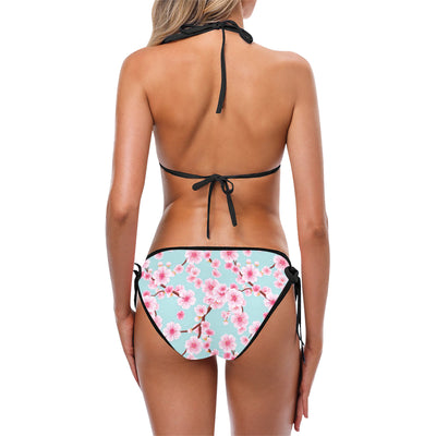 Cherry Blossom Pattern Print Design CB04 Bikini